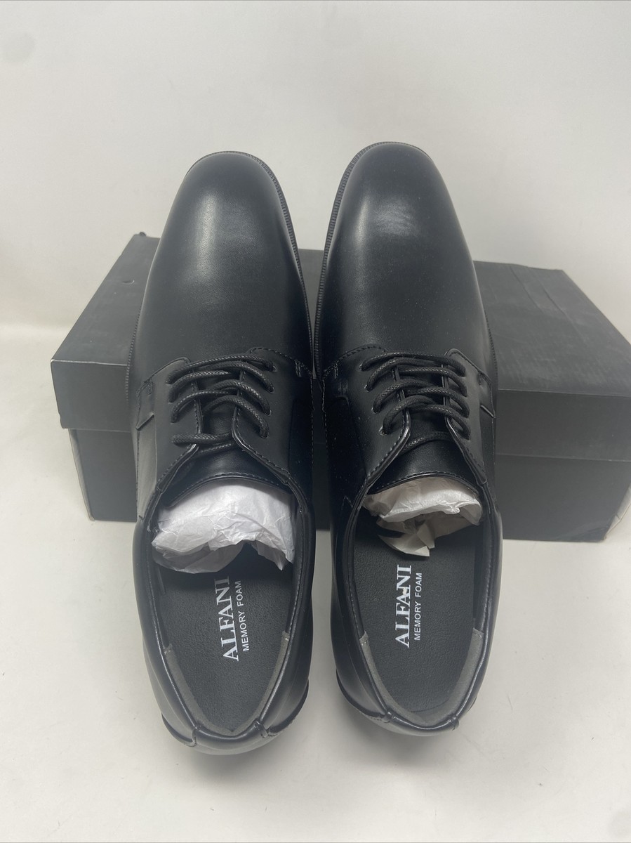 Alfani Men's Andrew Plain Toe Derbys - Black - Derbies