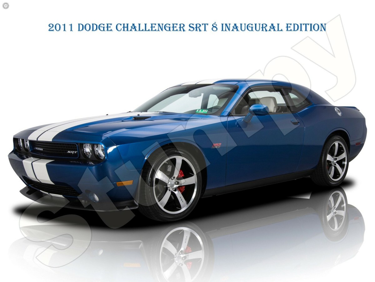 2011 Dodge Challenger SRT 8 Inaugural Edition Metal Sign 9