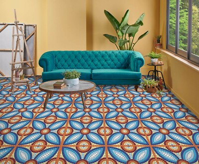 3D Petal Tiles 11575NA Floor WallPaper Murals Wall Print 5D AJ WALLPAPER AU Fay