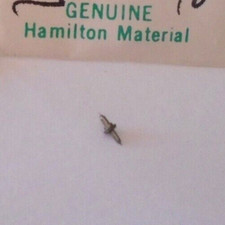 HAMILTON 6/0 SIZE BALANCE STAFF 1927, 607200 SR PIVOT: 7 NOS --BB-839