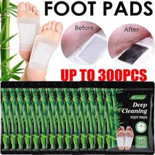10-300PCS Detox Foot Patches Pads Remove Body Toxin Feet Slimming Deep Cleansing