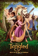 Tangled Movie Poster 24"X36" 24x36 USA Seller Ships Rolled