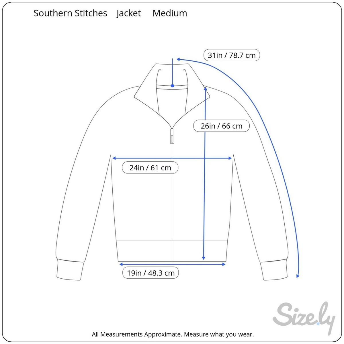 80s’ vintage Southern Stitches & MoreJKT Southern Stiches vintage women's track jacket full zip