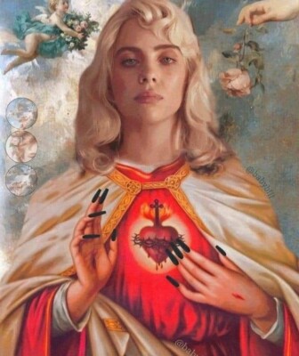 Billie Eilish, Saint Billy! Schönes Poster/Druck/Wandbild!