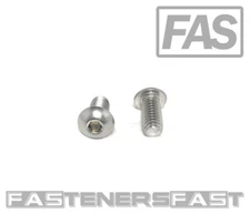 (25) 3/8-16x3/4" Button Head Socket Cap Screw Stainless Steel Allen (25 PCS)