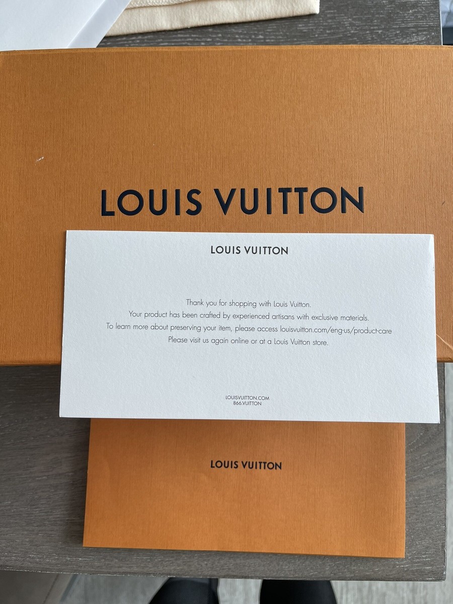 louis-vuitton Authentic 11'x7'x3' empty box+ Dustbag+ Tie Up+