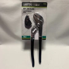 True Value Master Plumber 10-Inch Smooth Jaw Chrome-Plated Pliers - New