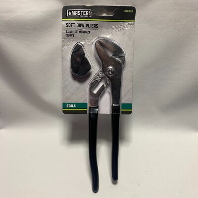 True Value Master Plumber 10-Inch Smooth Jaw Chrome-Plated Pliers - New