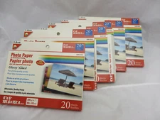 Photo Paper 4" x 6" Glossy 140 sheets Likon 60lb works all ink jet printers lot