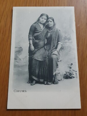 Alte Postkarte, Chums Indien (1J)
