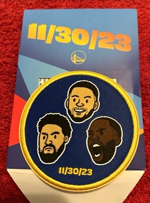NBA warriors badge, Iron On Clothes