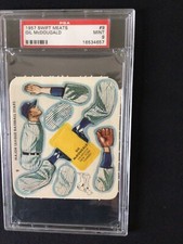 1957 Swift Meats #9 Gil McDougald Psa9 Rare Pop 10 Yankee