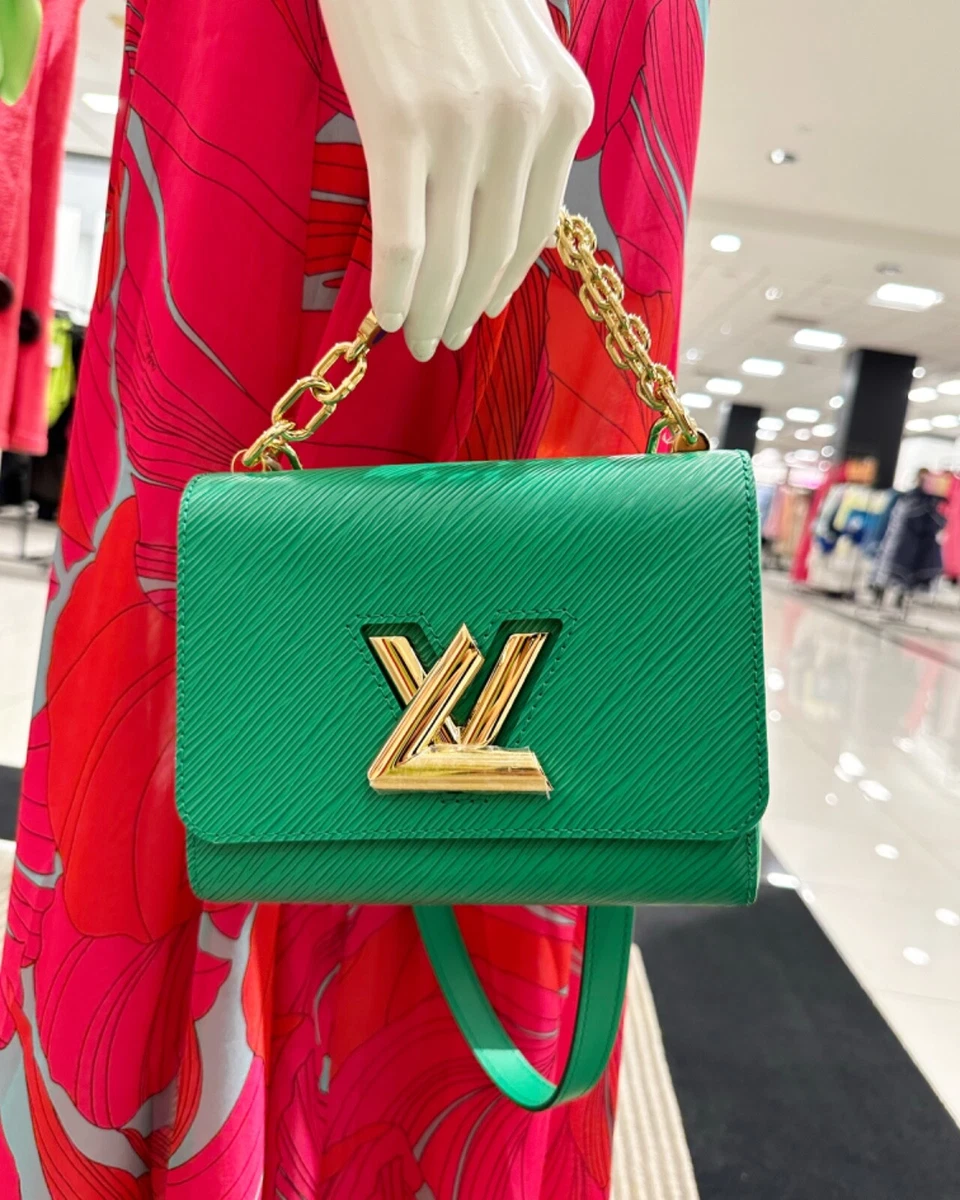 louis vuitton green shoulder bag