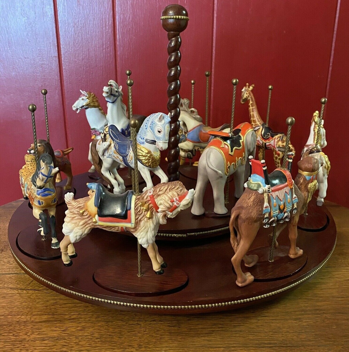 The Treasury of Carousel Art by William Manns Franklin Mint