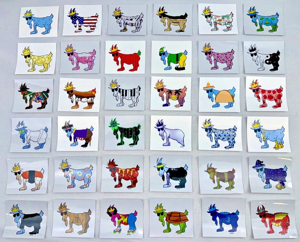 GOAT USA Stickers/Decals - Your Choice (83 Choices)