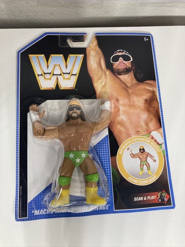 WWE MACHO MAN RANDY SAVAGE Mattel Retro Series 9 2...