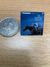 Royal Ascot 2022 Day 4 Official  horse racing pin badge Platinum Jubilee