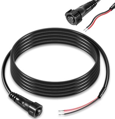 720085-1 Power Cord Cable 6ft/2m For Humminbird SOLIX & ONIX Series Fishfinder