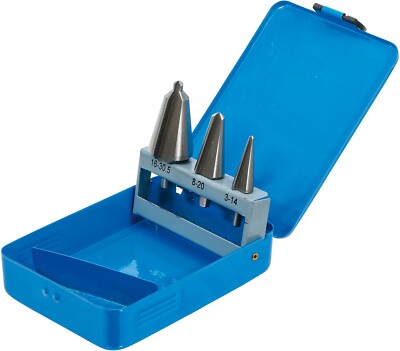 Bohrcraft Blechschälbohrer Set – Hochwertiges HSS-G Bohrerset In Metallkassette Für Präzises Bohren In Metall