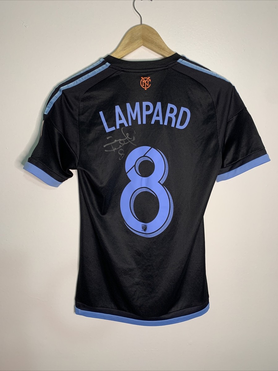 New York City FC Authentic Adidas 2015 Away Frank Lampard
