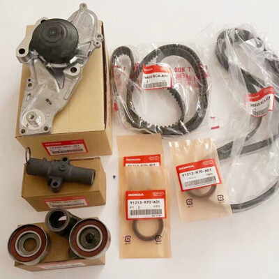 #ad OEM 19200 RDV J01 Timing Belt Kit with Water Pump for Accord Odyssey V6 Genuine $105.98