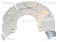 Deflektor, Bremsscheibe Triscan 8125 29104 VW 5U0 615 312 VW 6R0 615 312
