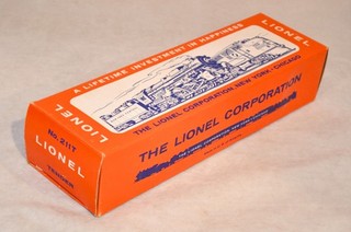 ORIGINAL EMPTY BOX FOR LIONEL 211 TEXAS SPECIAL DUMMY A UNIT POSTWAR NR