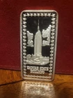 1  OZ EMPIRE STATE BUILDING .999 SILVER BAR WONDERS OF AMERICA