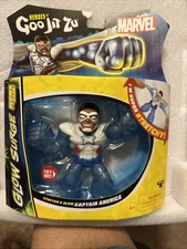 Mini Captain America Sam Wilson Marvel Stretchy Heroes Toy Figure