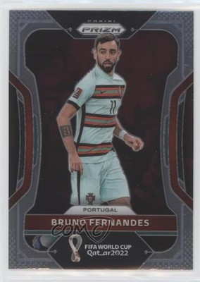 2022 Panini Prizm World Cup Qatar Bruno Fernandes #174 0q0b