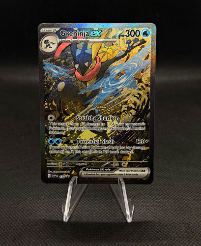 Greninja ex SVP 132 Black Star Promo Full Art Holo Pokemon TCG NM