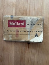 Mullard Valves and Television Picture Tubes Vintage Booklet