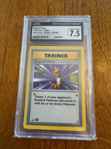 Gust of Wind (1st Edition) graded CGC 7.5 for sale on eBay