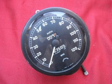 De colección Jaguar XK140 XK150 MK9 Salpicadero 120 MPH Velocímetro Medidor SMITHS
