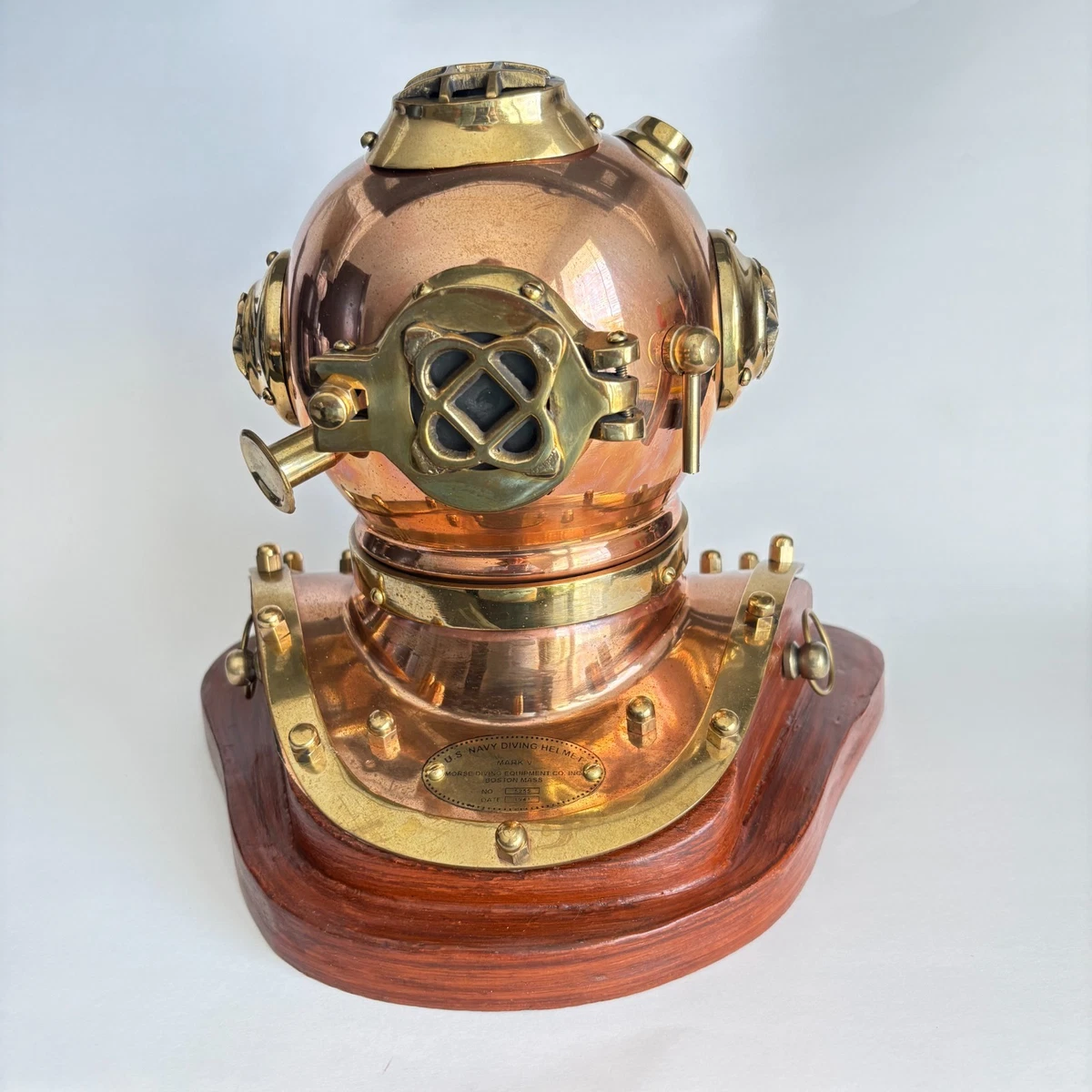 US Navy Mark V Vintage Reproduction Antique Diving Helmets for