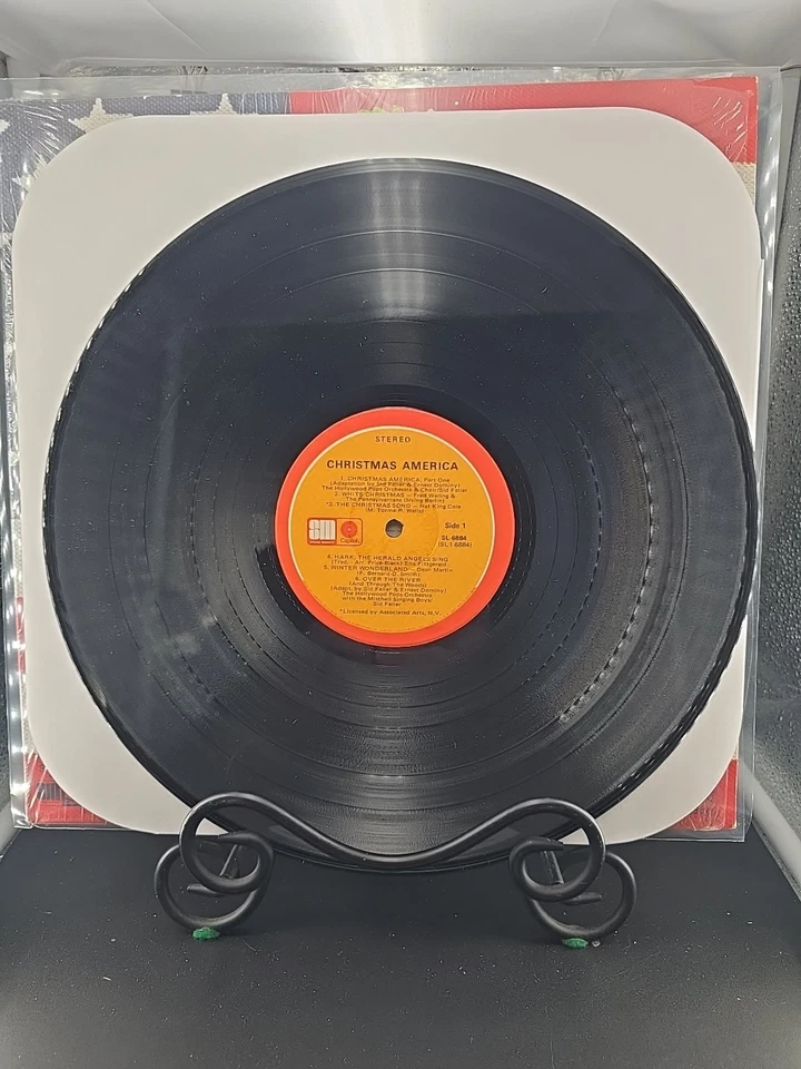 CHRISTMAS AMERICA 1973 Various LP CAPITOL Records Jacksonville Press EX/EX - Image 4 of 4