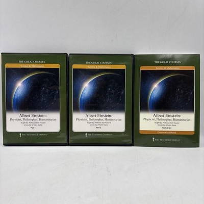 Albert Einstein: Physicist, Philosopher, Humanitarian The Great Courses DVD Book