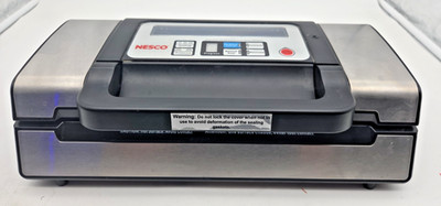 Nesco VS 12 Deluxe Vacuum Sealer Heavy Duty Double Heat Seal Bags Included