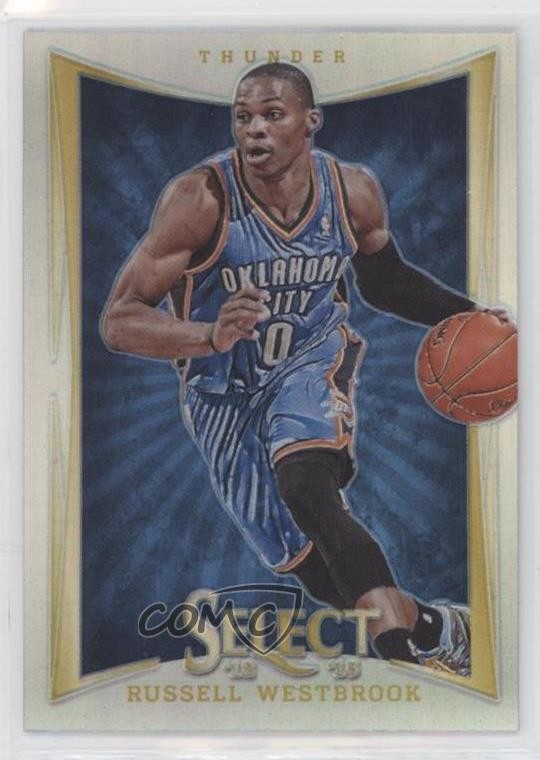2012-13 Panini Select Silver Prizm Russell Westbrook #89 s7f