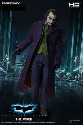 BATMAN DARK KNIGHT - JOKER 1/4 EXCLUSIVE ACTIONFIGUR HD ENTERBAY NO HOT TOYS