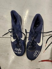 Kennys Vargas Game Worn, Signed Blue With Blue Laces Nike Cleats