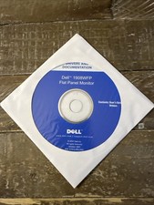Dell Drivers  Documentation 1908WFP Flat Panel Monitor Software PC Cd Rom
