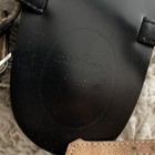 Jack Rogers Sandals Maci Leather Size 11 Black Whipstitch Buckle Strap — photo 3