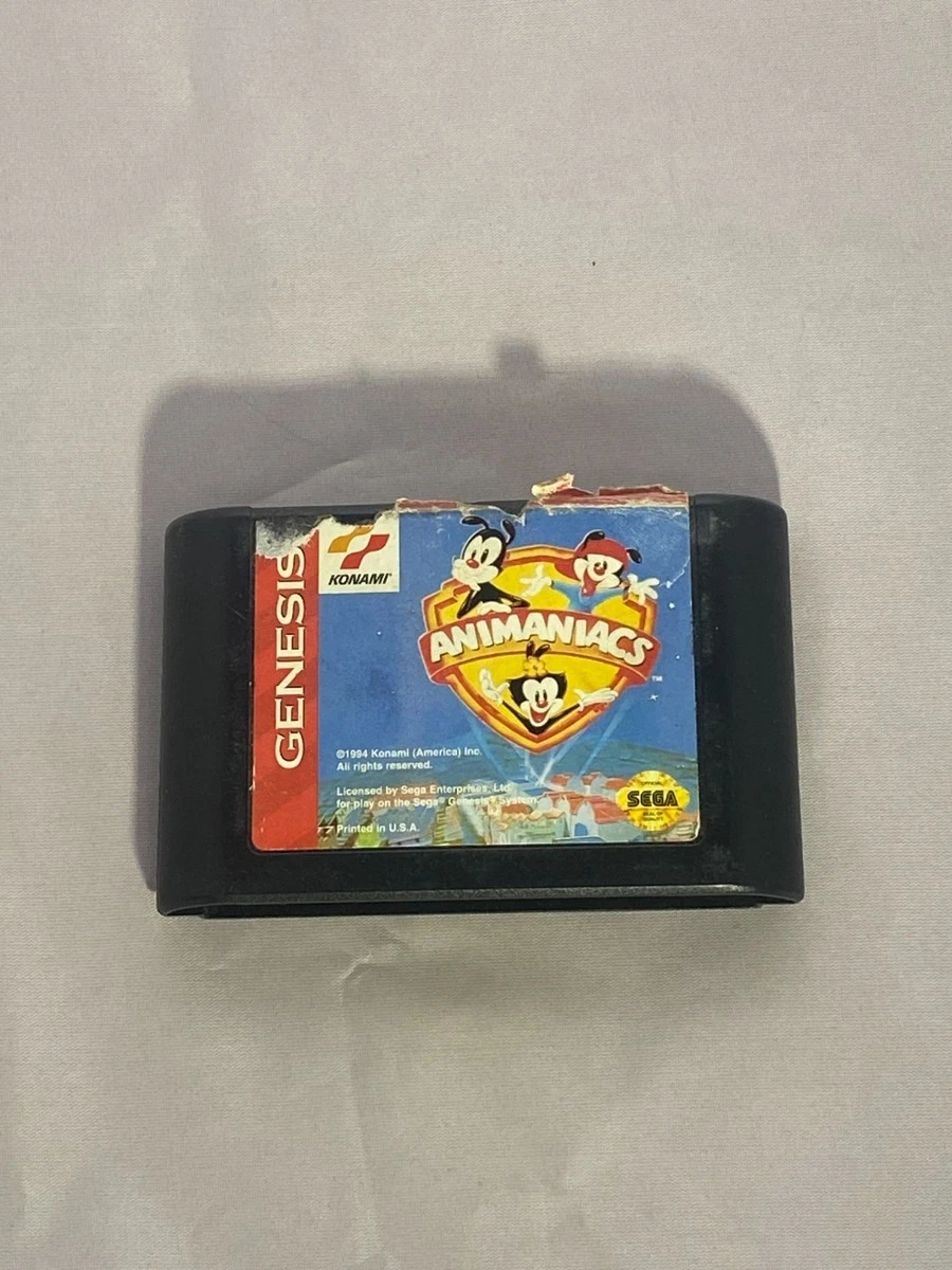 Animaniacs - SEGA Megadrive - PAL - Complet - Très Bon État - 1994
