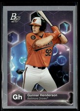 2022 Bowman Platinum Precious Elements Gunnar Henderson Baltimore Orioles #PE-17
