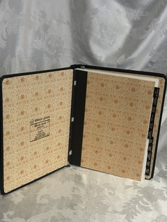 Wilson Jones Minute Book 399 00 Hardcover Black 75 Page Capacity 11 Division Ind