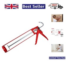 Seamless Application Caulking Gun | Extra Strong Skeleton Tool for 310ml & 400ml