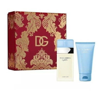 Dolce & Gabbana Light Blue 1.7 oz EDT+ 1.7 cream Womens Gift Set