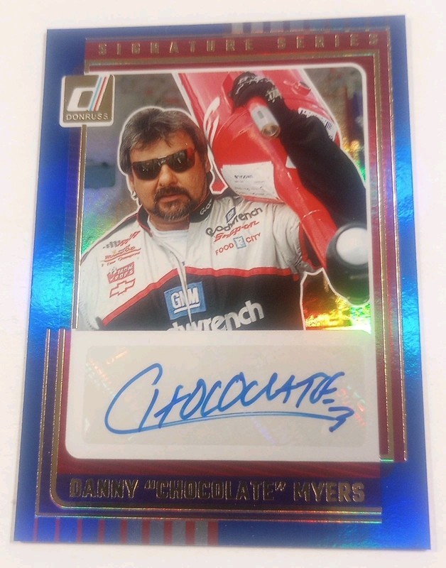 2025 Danny "Chocolate" Myers Donruss Signature Series Autograph