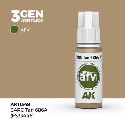AK Interactive: AFV Paints   Acrylic Model Color Paint - Singles 80 Colors 17ml